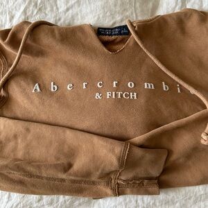 Abercrombie & Fitch Brown Joggers Soft Cotton Blend
